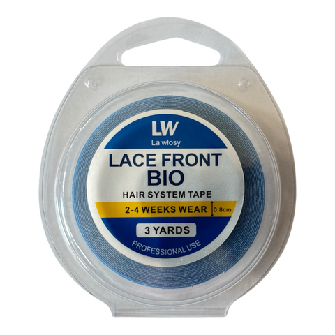 TAŚMA KLEJĄCA LA WŁOSY LACE FRONT BIO 3 YARDS 0,8 CM DO PRZEDŁUŻANIA WŁOS&Oacute;W TAPE ON