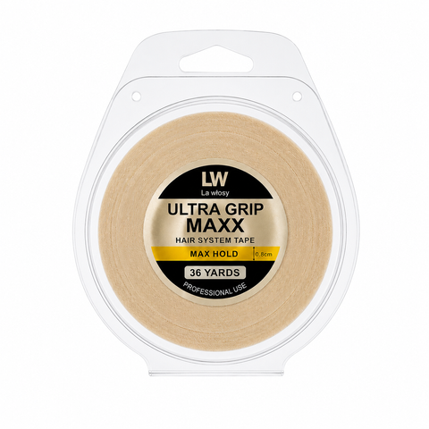 LA WŁOSY ULTRA GRIP MAXX HOLD TAPE 36 YARDS, 0.8 CM FOR WIGS, TAPE-IN EXTENSIONS AND BIO TAPE EXTENSIONS