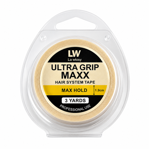LA WŁOSY ULTRA GRIP MAXX HOLD TAPE 3 YARDS, 1.9 CM FOR WIGS, TAPE-IN EXTENSIONS AND BIO TAPE EXTENSIONS