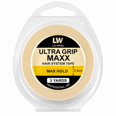 LA WŁOSY ULTRA GRIP MAXX HOLD TAPE 3 YARDS, 2,5 CM FOR WIGS, TAPE-IN EXTENSIONS AND BIO TAPE EXTENSIONS