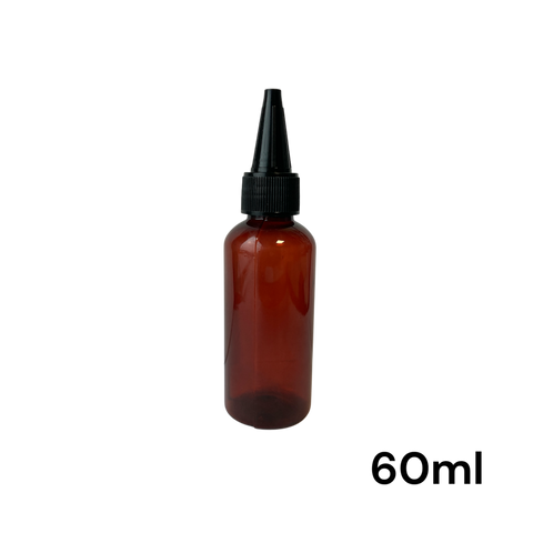 Bottle with applicator 60ml brown