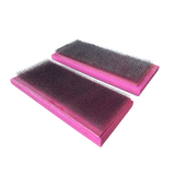 Hard card for hair pink